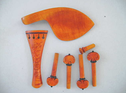 Viola Boxwood Carved Fittings