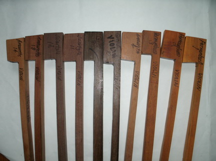 Violin Pernambuco bow stick raw material